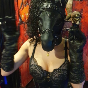 Stilvoller Pferdekopf Pony Petplay Maske Pferd, Cosplay